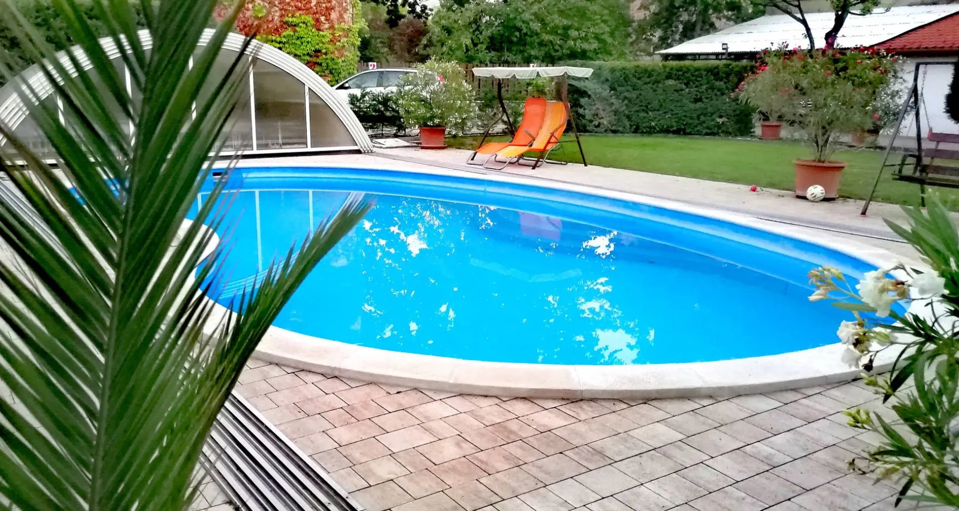 Hűsítő felfrissülés medencénkben